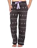 Noble Mount Womens Microfleece Lounge/Sleep Pants