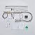 MENATT Purifier Kitchen Faucet, Commercial 3 in 1 Spring Drinking Water Faucet, Pull Down Water Filter Kitchen Sink Faucets (Brushed Nickel)