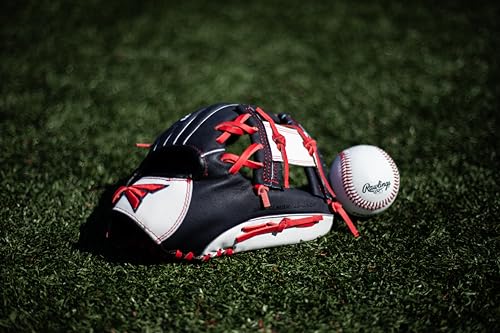 Easton | PROFESSIONAL YOUTH Baseball Glove | 10" | RHT | Black/Grey/Optic | I Web | PY10BR - image 4