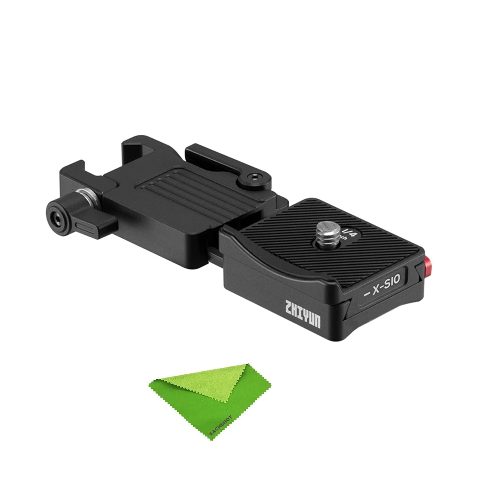 Zhiyun Crane M3 Customized Quick Release Plate for Fuji X-S10, for Instant Camera Setup, Change Camera Battery Without Fully Dismounting Camera