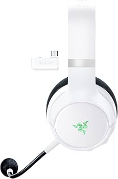 Razer Kaira Pro - Draadloze Gaming Headset voor Xbox Series X/S Xbox One PC Bluetooth (Wireless, titanium-drivers van 50 mm, supercardioïde microfoon) Wit