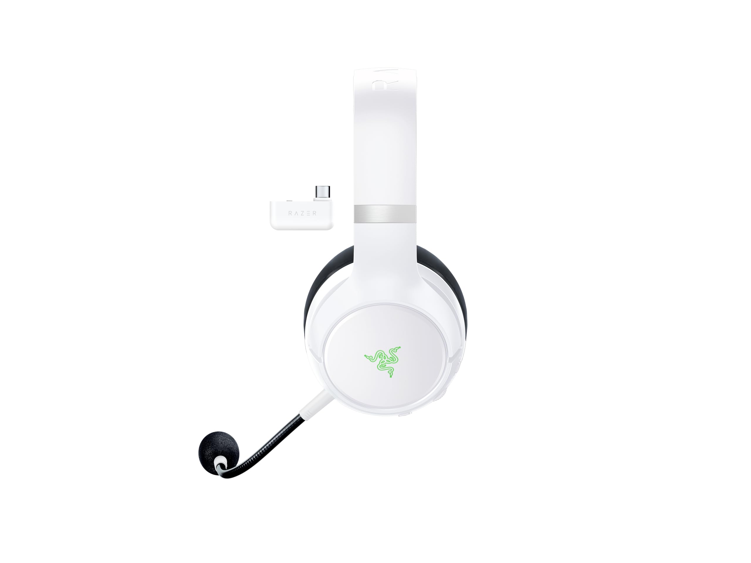 Razer Kaira Pro - Wireless Headset for Xbox Series X and Mobile Xbox Gaming (TriForce Titanium 50 mm Drivers, HyperClear Supercardioid Mic, Dedicated Mobile Mic) Mercury White