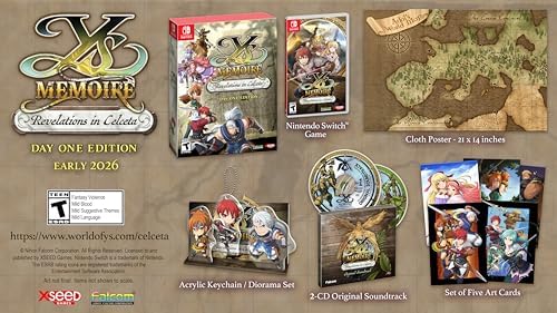 Ys Memoire: Revelations in Celceta - DAY ONE EDITION - Nintendo Switch