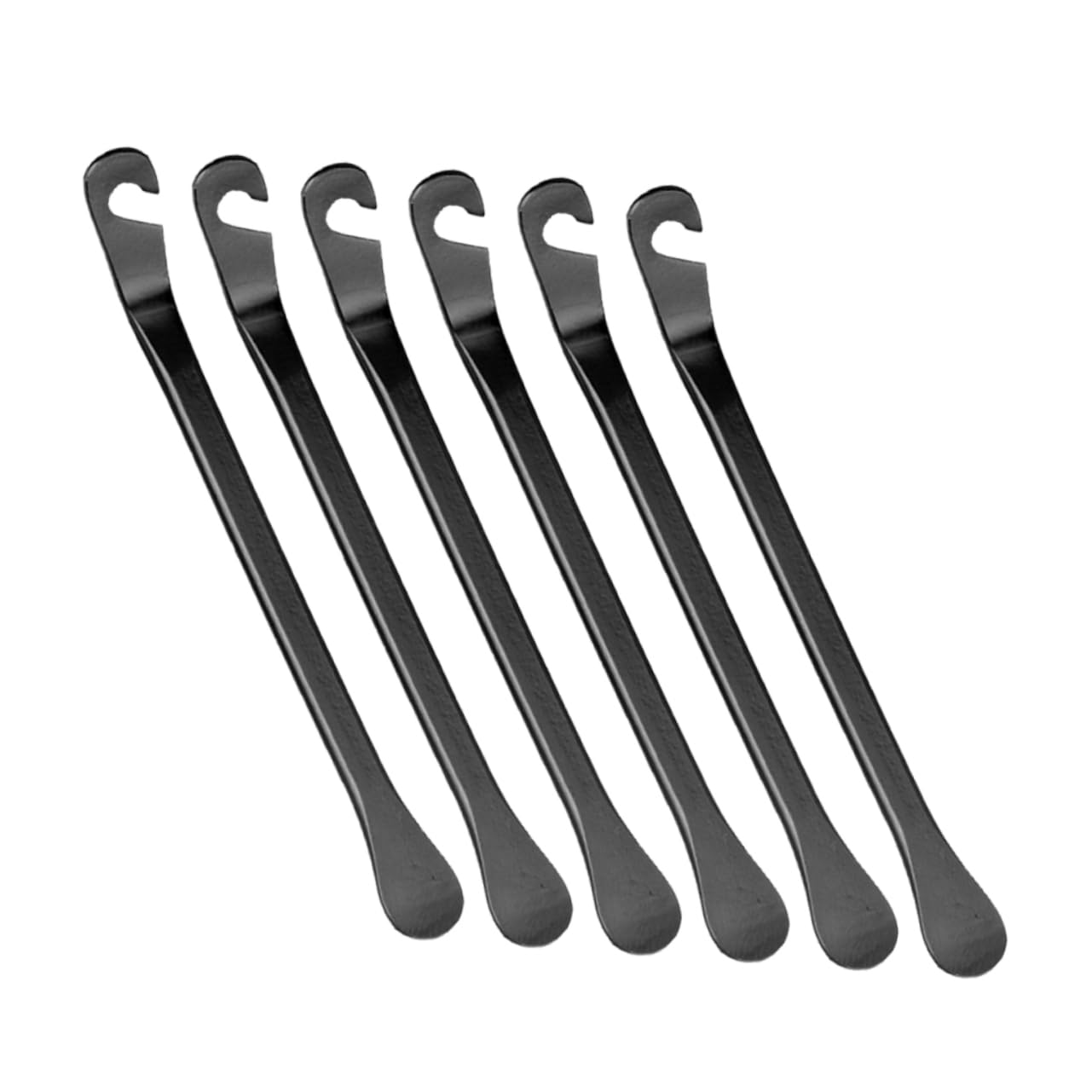Sosoport Outil De Réparation De Pneus Vélo De Montagne Outils De Pneu Outils De Démontage De Pneus Leviers Outils De Vélo Levier De Pneus De Vélo Dissolvant 45 Acier Noir
