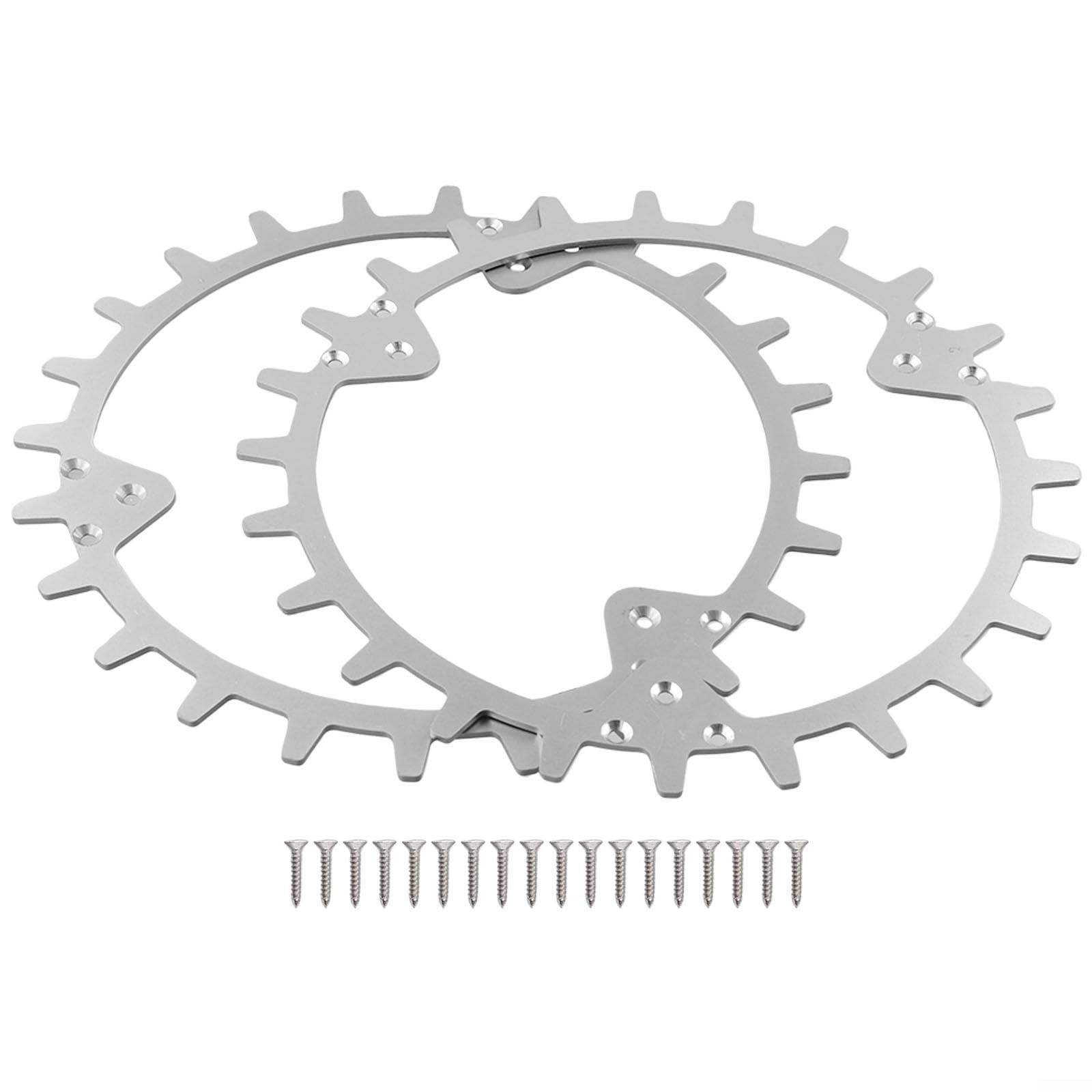 Polea de rueda de tracción de acero inoxidable para cortacésped robot cortacésped 420/320/430X/440/450X - 255 mm de diámetro, a prueba de óxido, incluye