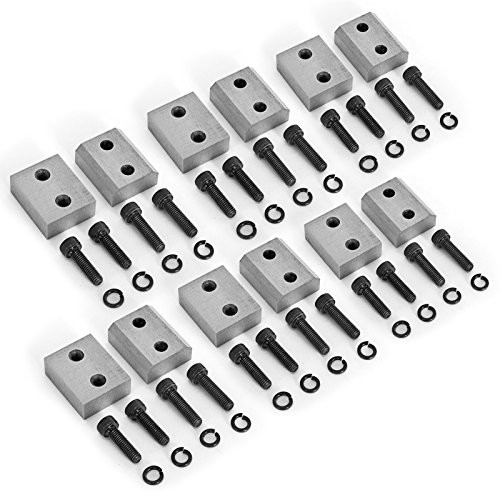 Happybuy 22mm Replacement Jaw Blades for 7/8Inch Electric Rebar Cutter 12 Pcs Blades