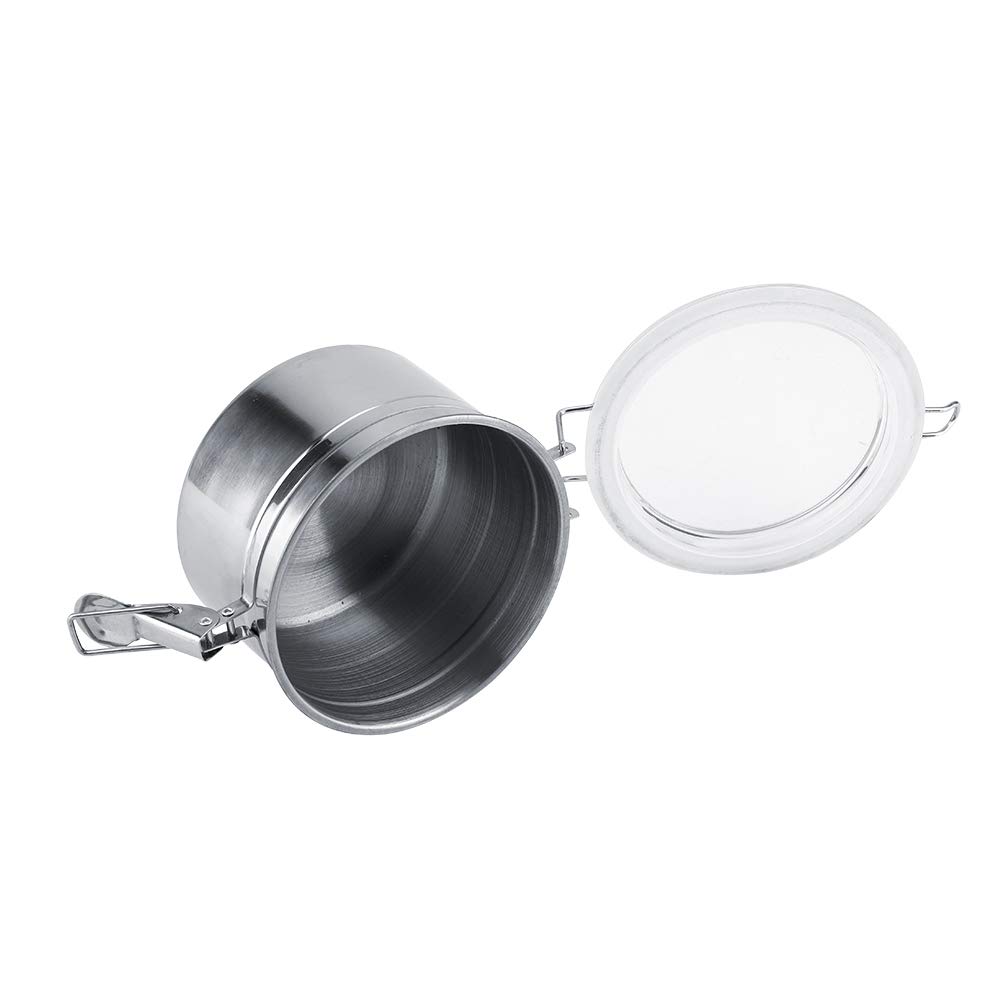 Yctze Contenitore per caffè in Acciaio Inox, Coperchio con Chiusura | Materiale durevole e resistente alla ruggine, design di grande capacità, anello di tenuta in silice