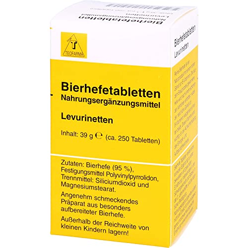 BIERHEFE TABLETTEN Levurinetten 250 St