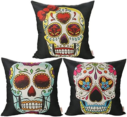 skull cushion