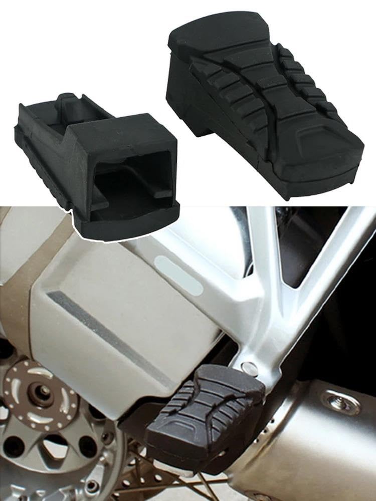 Per B&MW GS1250 R 1250 GS ADV R1250GS 2022 2021 Pedane Poggiapiedi Passeggero Posteriore per Moto Pedale Posteriore(Rubber Cover)