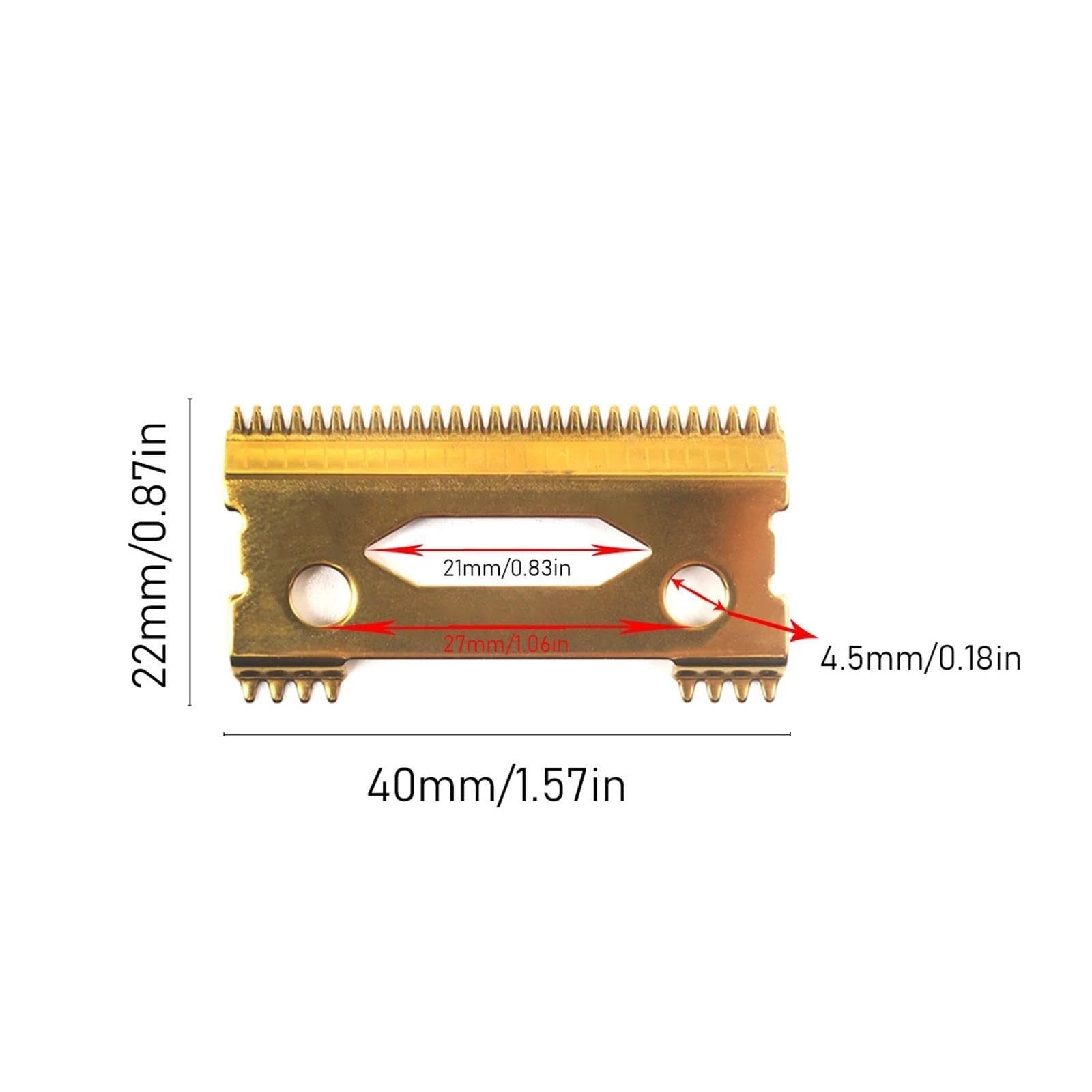 Cuchilla DLC, Compatible Con WAHL/JRL/Madeshow, KM-90-4