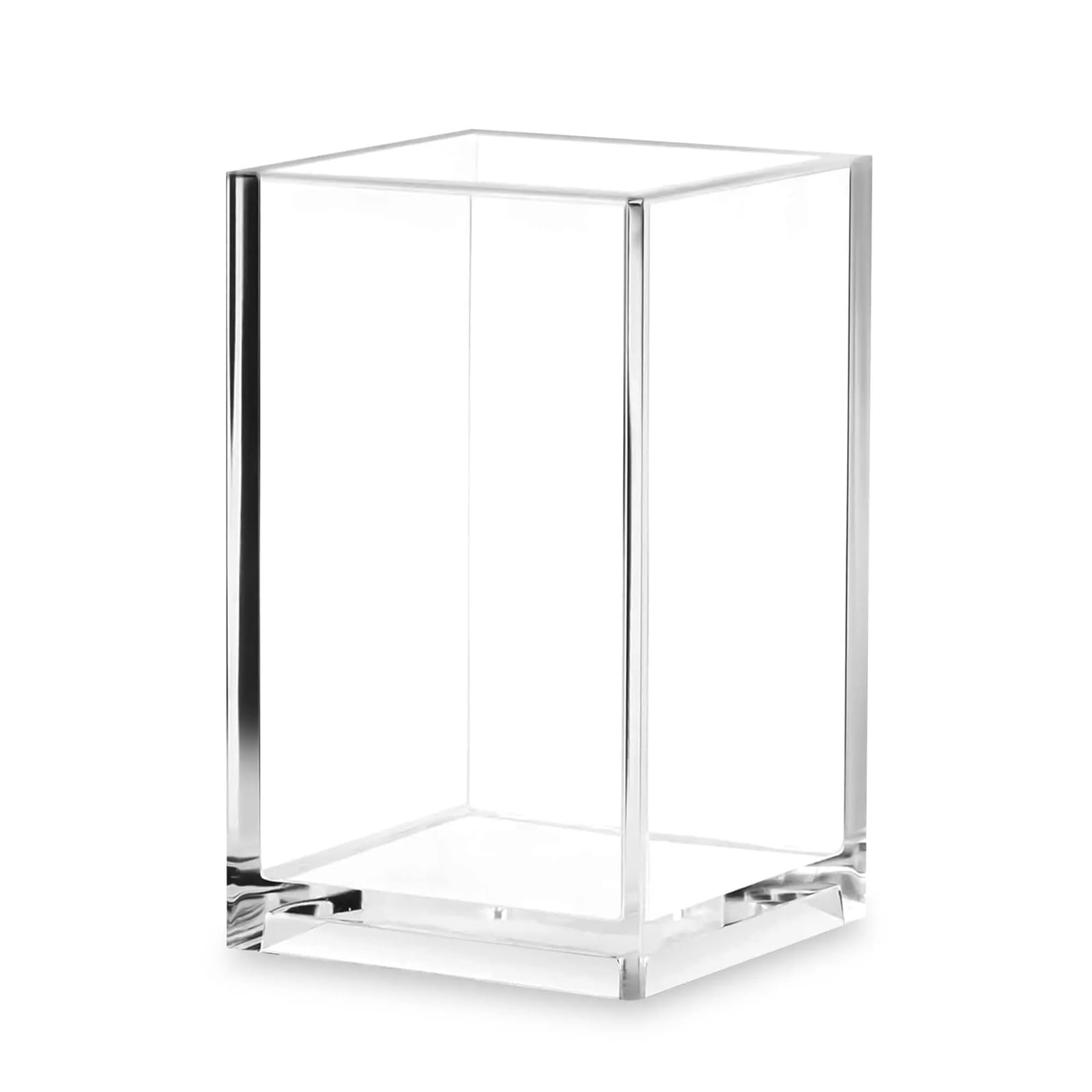 DHYUACN Pen Holder 1/2/4/10 PCS Pen Holder For Desk Pencil Clear Makeup Brush Stationery Organizer Desk Pen Holder(1 PCS)