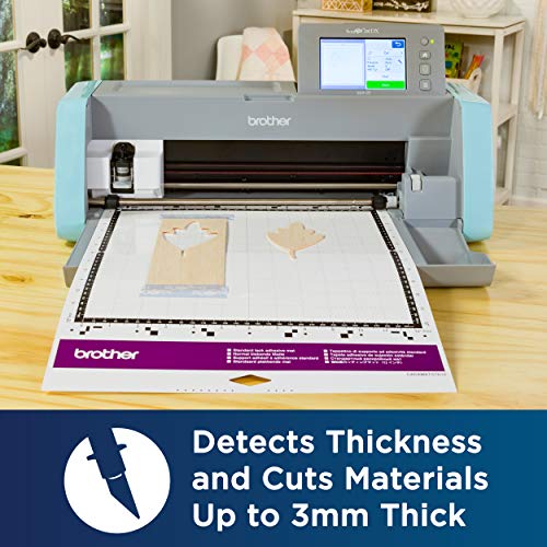 Brother ScanNCut DX CADXBLD1 Auto-Klinge, Ersatzklinge für Brother Schneidemaschinen, Schnittmaterialien 0,1-3 mm dick, einschließlich Stoff, Filz, Vinyl und mehr