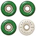 Spitfire Skateboard Wheels F4 Classics 101A Green 52mm Bearings