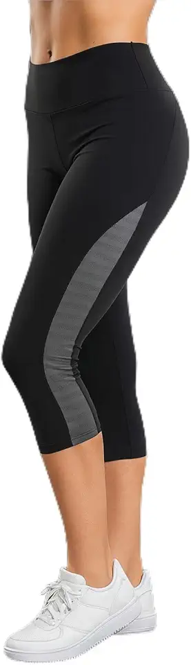 Calça Legging Capri Corsário Dry Feminina Academia Fitness Cós Alto Para Mulheres Dia a Dia