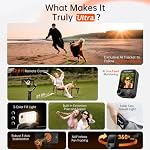 Hohem iSteady V3 Ultra Stabilisateur Gimbal pour iPhone Gimbal avec AI Traçage de la lumière bi-fill intégrée à la tige extensible & Tripod, Télécommande amovible, Stabilisateur pour enregistrement vidéo (Noir)