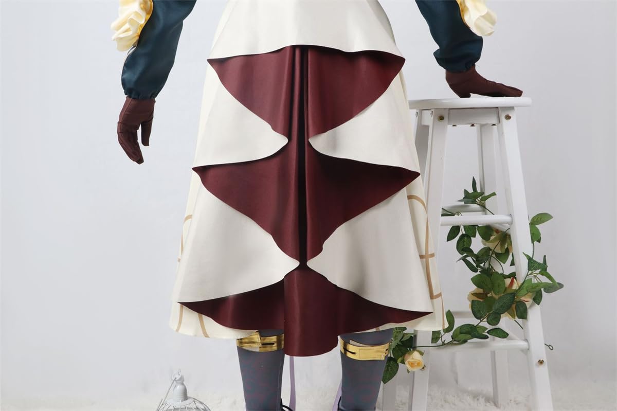 ヴァイオレット・エヴァーガーデン　コスプレ衣装　ウィッグ・スタンド付き Amazon.co.jp: [KWAYA] 豪華修正版 ヴァイオレット・エヴァーガーデン