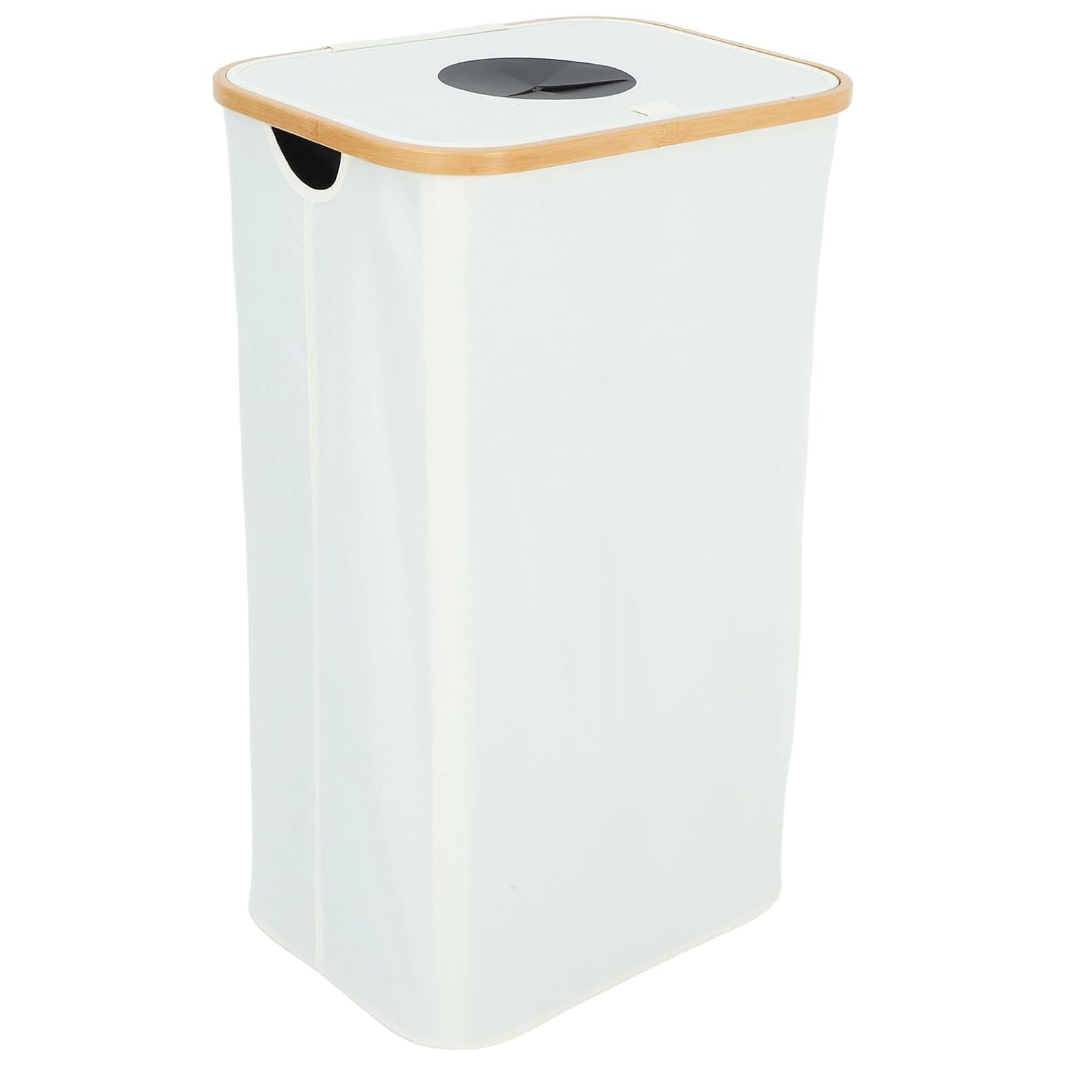 ARTIBETTER Large Capacity Bottle Recycling Bin 105l with Removable Inner Bag and Oxford Fabric Cover Lid, Foldable Frame Indoor Bottle Storage Basket for Kitchen Sorting and Deposit
