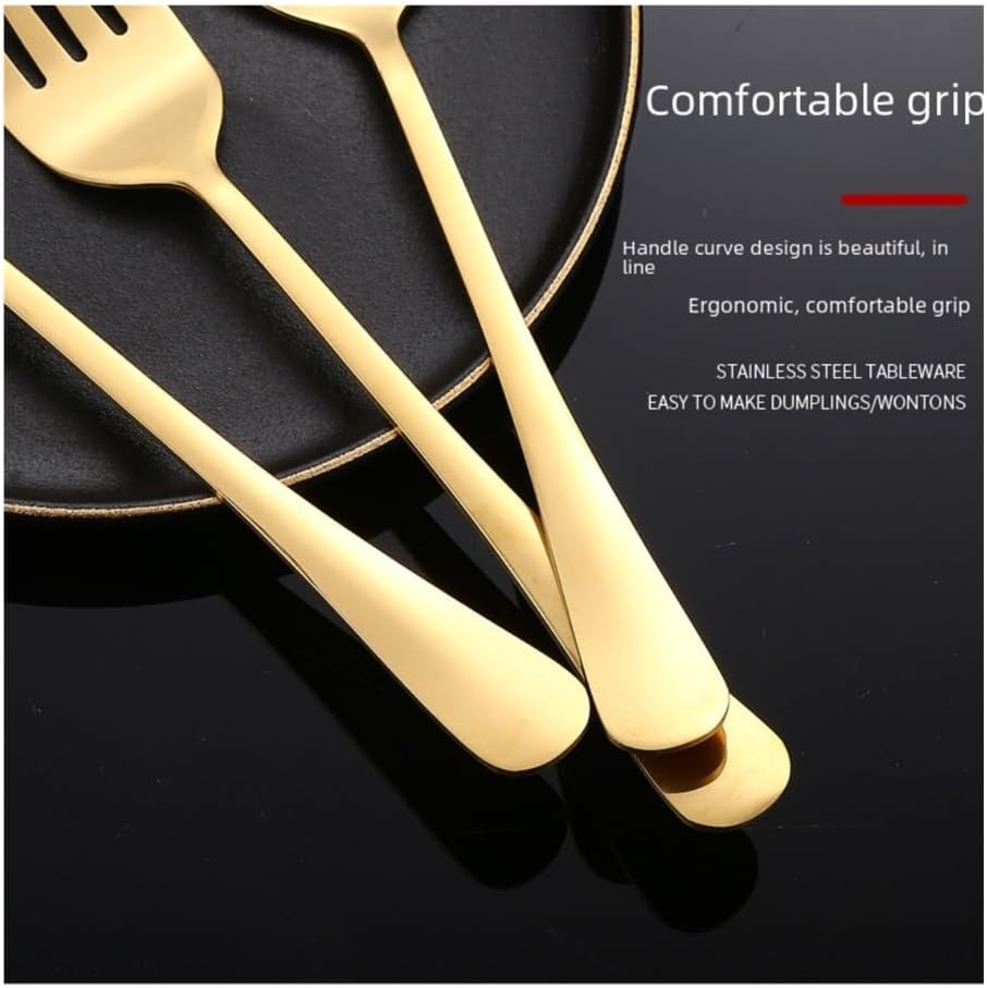 Cooking Spoons 3-Piece Stainless Steel Serving Spoon, Utensil Spoon Buffet Set(Silver)