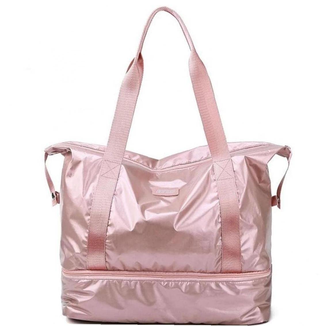 Sac d'entraînement rose pour femmes résolvant le manque d'espace pour le sport et la nuit