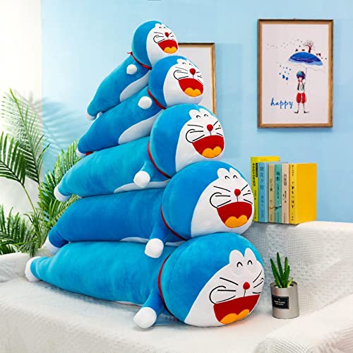 Jkyp Lovely Doraemon Plush Toy Cushion Standing Next To Me Filled Cartoon Animation Doll Soft Cat Animal Pillow Children's Girl Gift 60Cm, Blue, 23.62 Inchs #TOP6