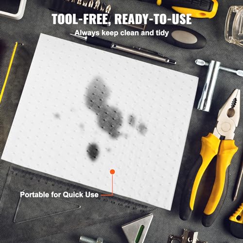 Vevor XYX15×20IN 100 Pcs Oil Absorbent Pads 20 Inch W X 15 Inch L White Spill Absorbent Pads thumb #3