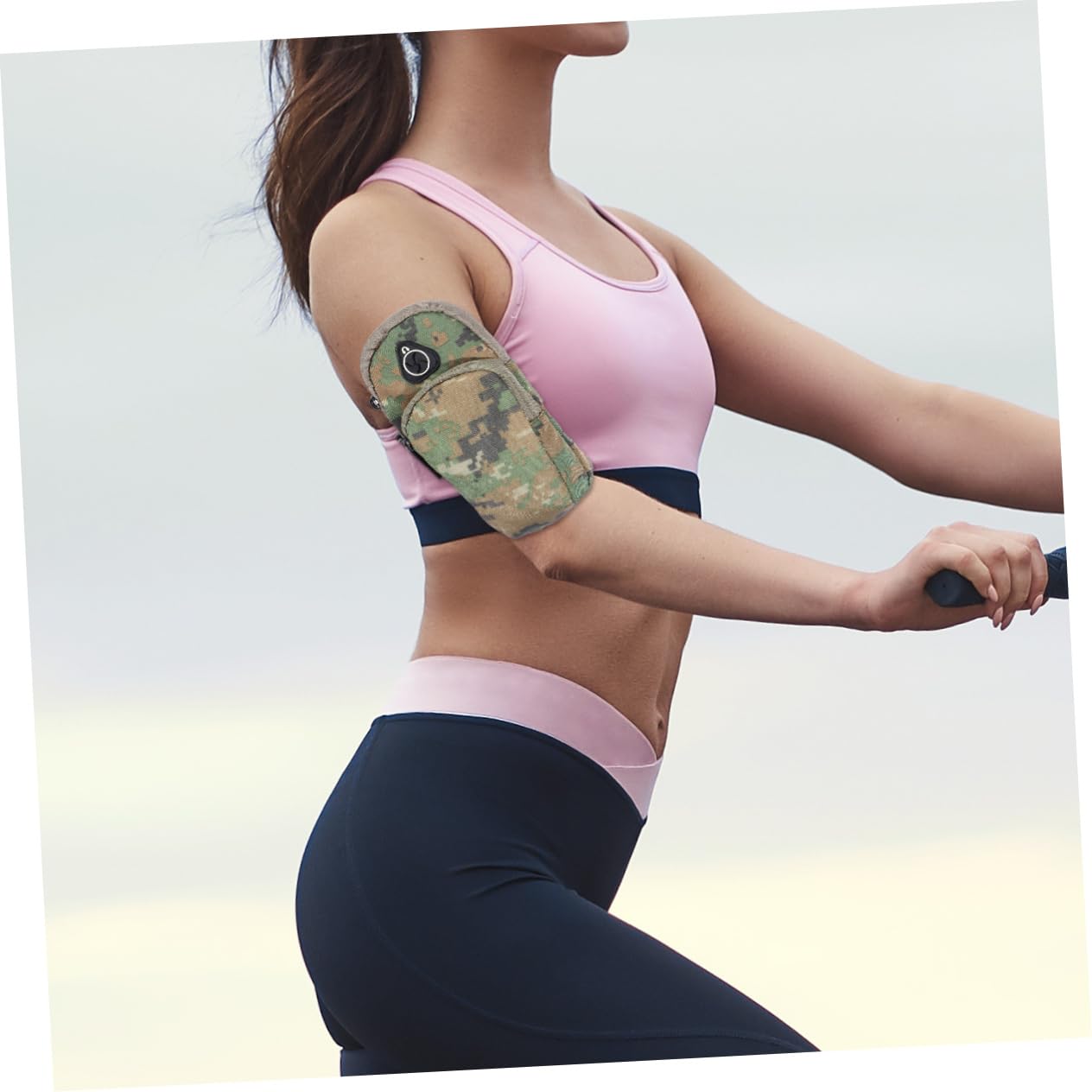 jojofuny 3 Piezas Bolsa de Brazo para teléfono móvil al Aire Libre brazaletes para Correr Bolso de la Banda del Brazo para el teléfono Soporte para Celular Caja del Brazo del teléfono