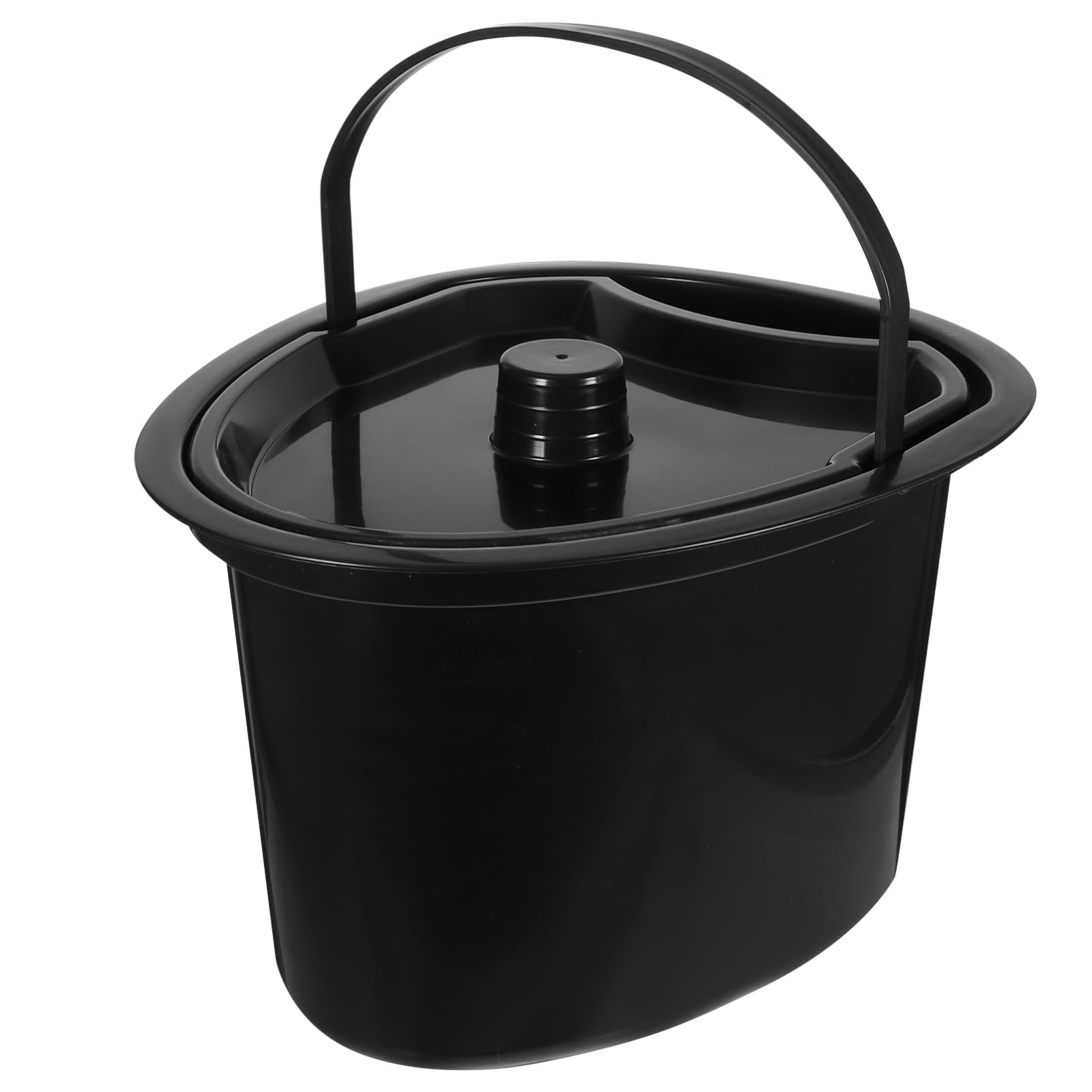 Vasino Set Stili multipli per Anziani e Donne in Gravidanza in Plastica Pratico Secchio per Urine con Coperchio Set Stili multipli e Accessorio per Bagno e Letto