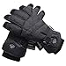 Black Men Waterproof Thinsulate Winter Cold Weather Ski Snowboard Gloves (L)