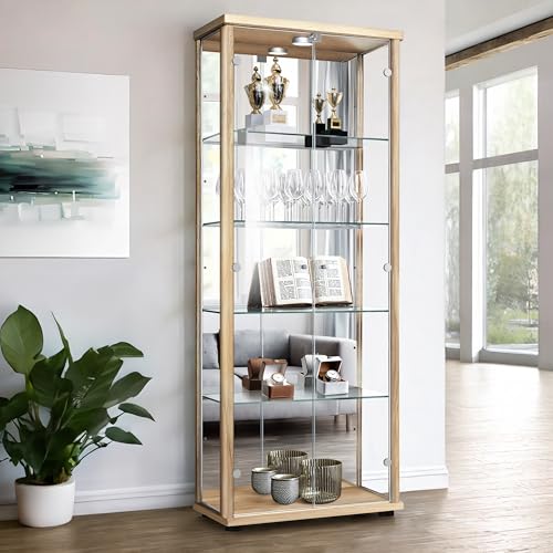 K-Möbel Meuble Vitrine Salle a Manger 2-Portes (176x67x33cm) - Fabriqué en Allemagne - Armoires...