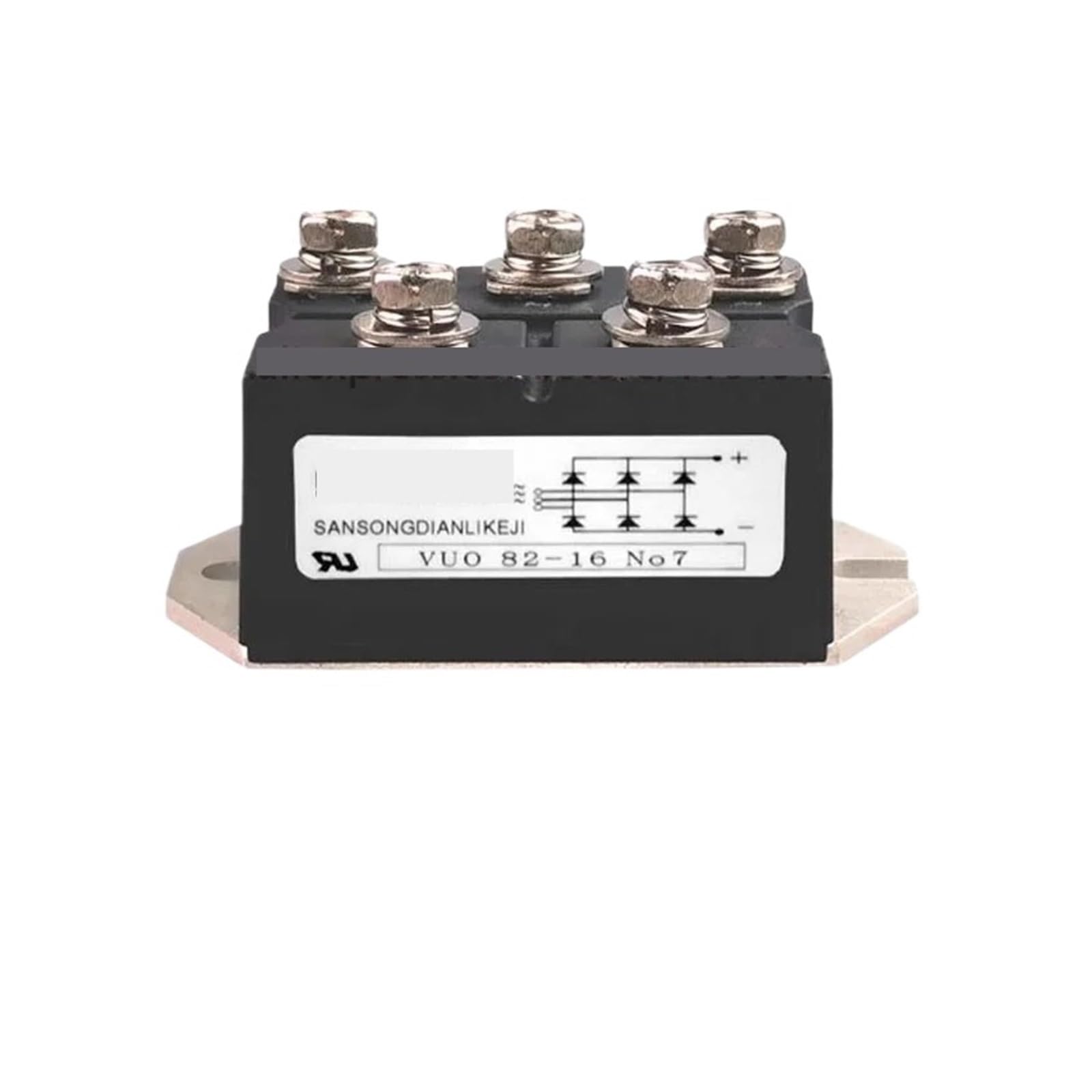 MDS160A1600V pont de diodes haute tension pour stabiliser les courants industriels