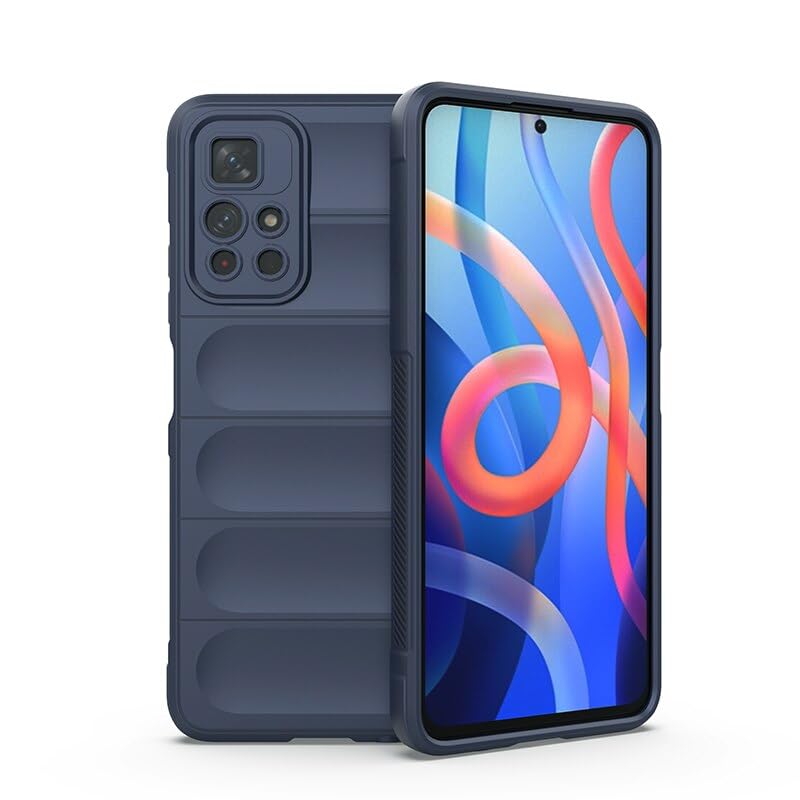MOBITUSSION Silicone Matte Back Cover Designed for Redmi Note 11T 5G / Poco M4 Pro 5G Case with Camera Protection (Blue) (B0CBSGC2GJ) Amazon Price History, Amazon Price Tracker