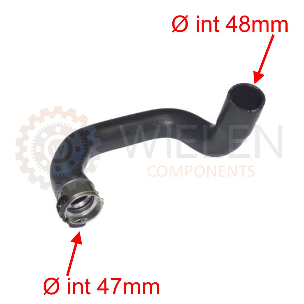 WIELEN COMPATIBILE CON MANICOTTO INTERCOOLER TUBO TURBO ARIA FIAT 500L TIPO EGEA 1.3D 52028427