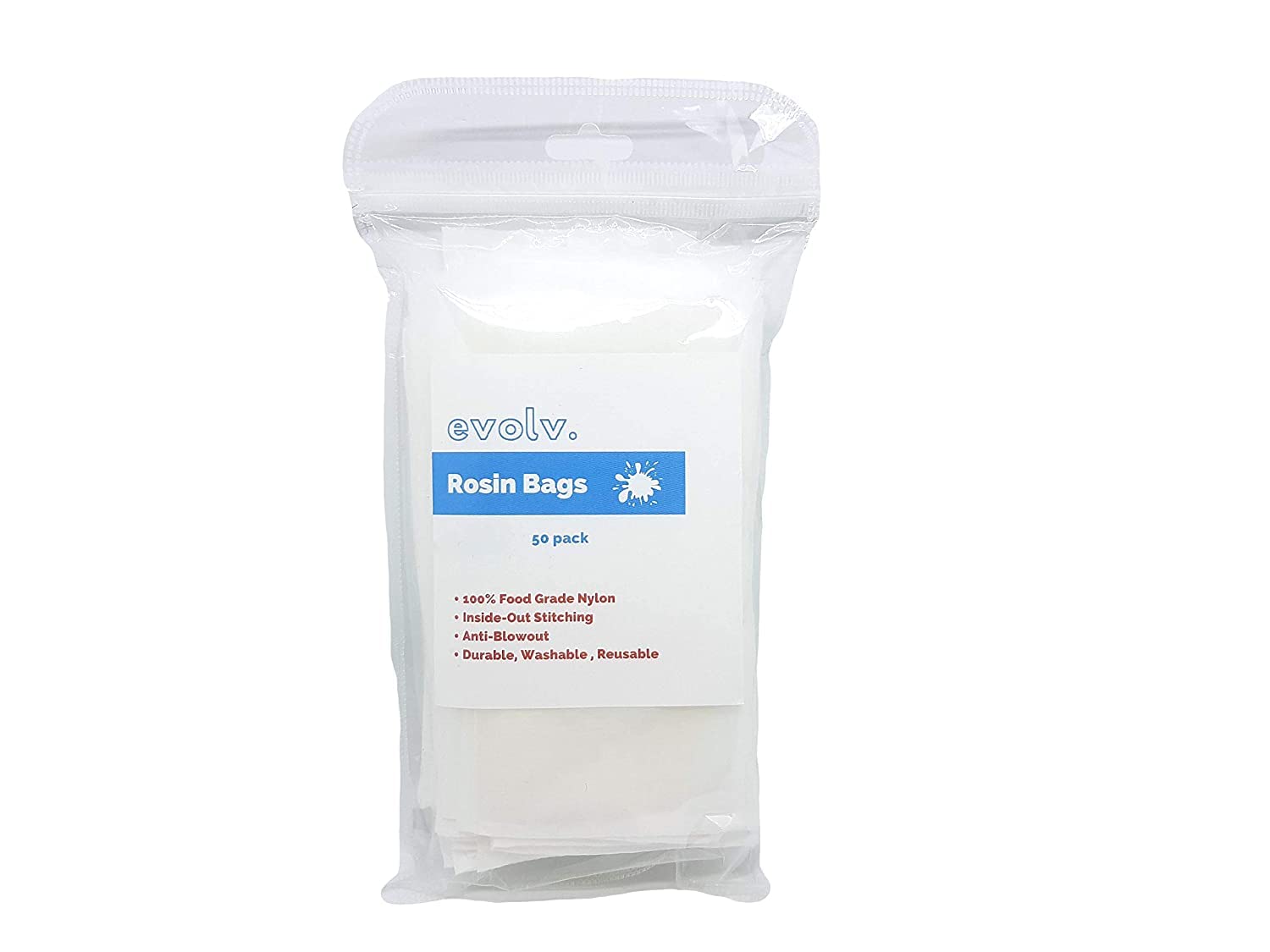 evolvRosin Press Bags | 3" x 6" | 25u | 100 Pack