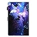 Samsung Galaxy Tab A 10.1 Case 2019 Model SM-T510/SM-T515, Alugs Multi-Angle Viewing Protective PU Leather Folio Cover for Galaxy Tab A 10.1 Inch 2019 Release Tablet, Purple Butterfly