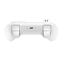 Vista 2 de 8BitDo 64 Bluetooth Controller for Analogue 3D, Switch, Switch 2, Windows, and Android (White)