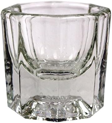 Julienne Eyelash & Eyebrow Brow Chemical Resistant Glass Dappen Dish