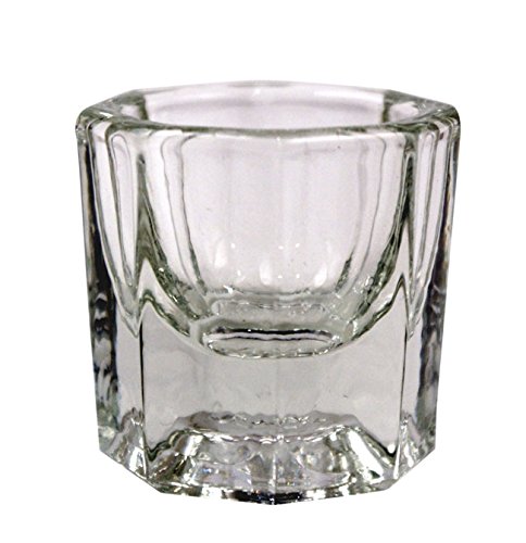 Julienne Eyelash & Eyebrow Brow Chemical Resistant Glass Dappen Dish