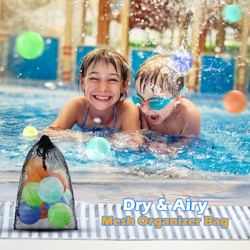 CloudValley Reusable Silicone Water Balloons 12 Pcs Self-Sealed Quick Fill - image 3