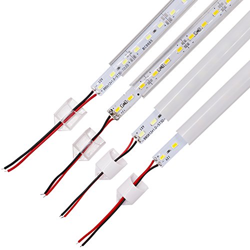 Tira rígida LED 25cm SMD 8520 con perfil de aluminio miniatura 7