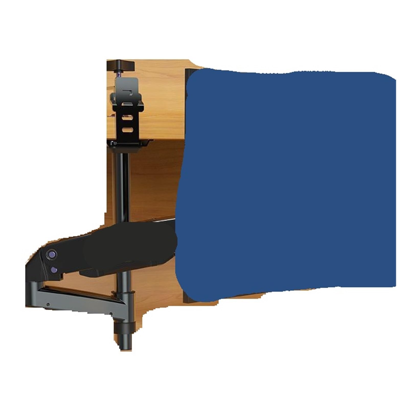 Bras de support pour moniteur rotatif contre la fatigue cervicale sur bureau - 2