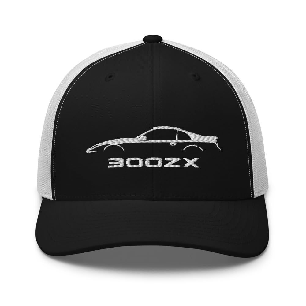 Japońska kultura samochodu 300zx 1990s JDM niestandardowa haftowana sylwetka zarys czapka typu trucker czapka snapback