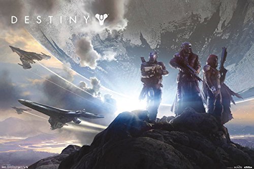 POSTER STOP ONLINE Destiny - Gaming Poster (Trio - Landscape) (Size 36