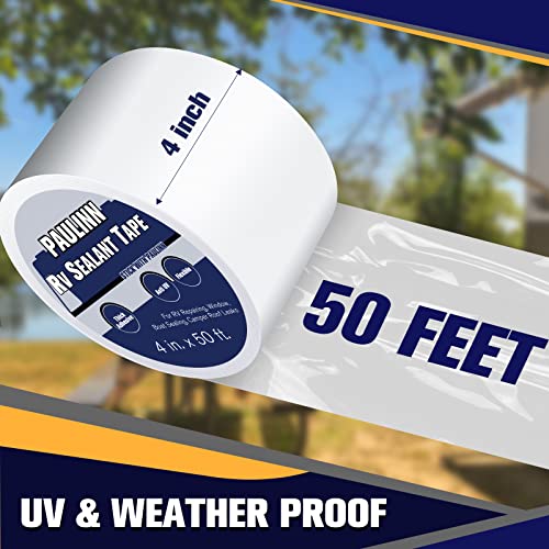 Paulinn Rv Camper Roofing Repair Sealant Tape White thumb #3