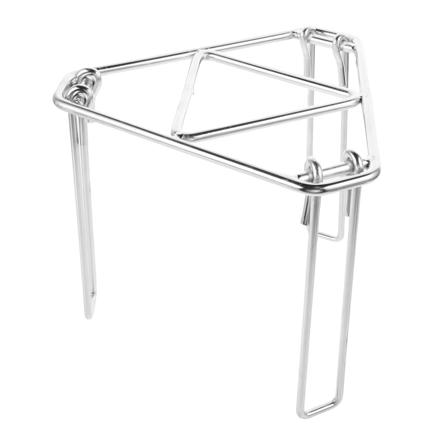 POPETPOP para Barbacoa Reforzado Soporte Portátil para Cocinar para Camping Fogatas y Cocina Patio