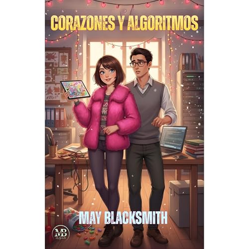Corazones y Algoritmos Audiolibro Por May Blacksmith arte de portada