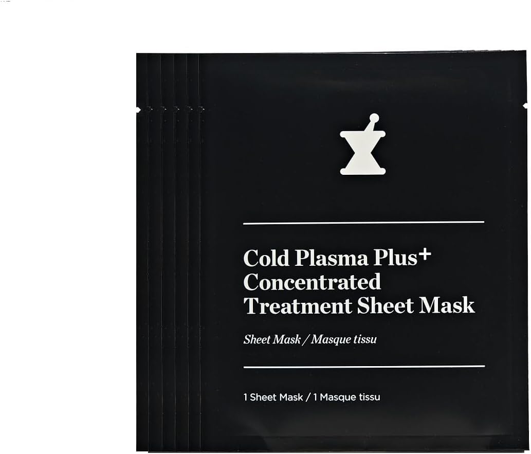 Cold Plasma Plus+ Sheet Mask | Reduces dullness, uneven texture & tone, discoloration & loss of firmness