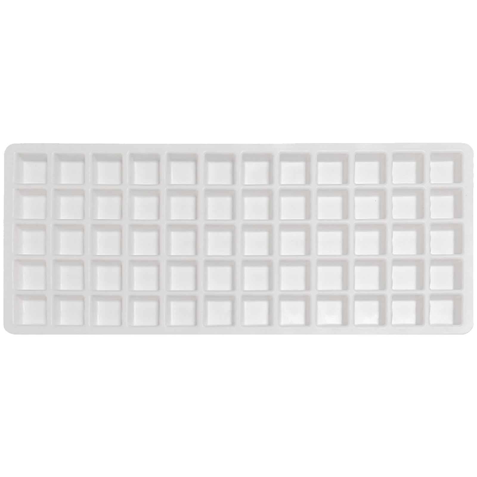 MALSSE Flexible Silicone Ice Cubes Tray 60 Cell Molds Multipurpose Kitchen Tool for Drink Dessert and Creative Food Preparation Food Grade Silicone Ice Tray
