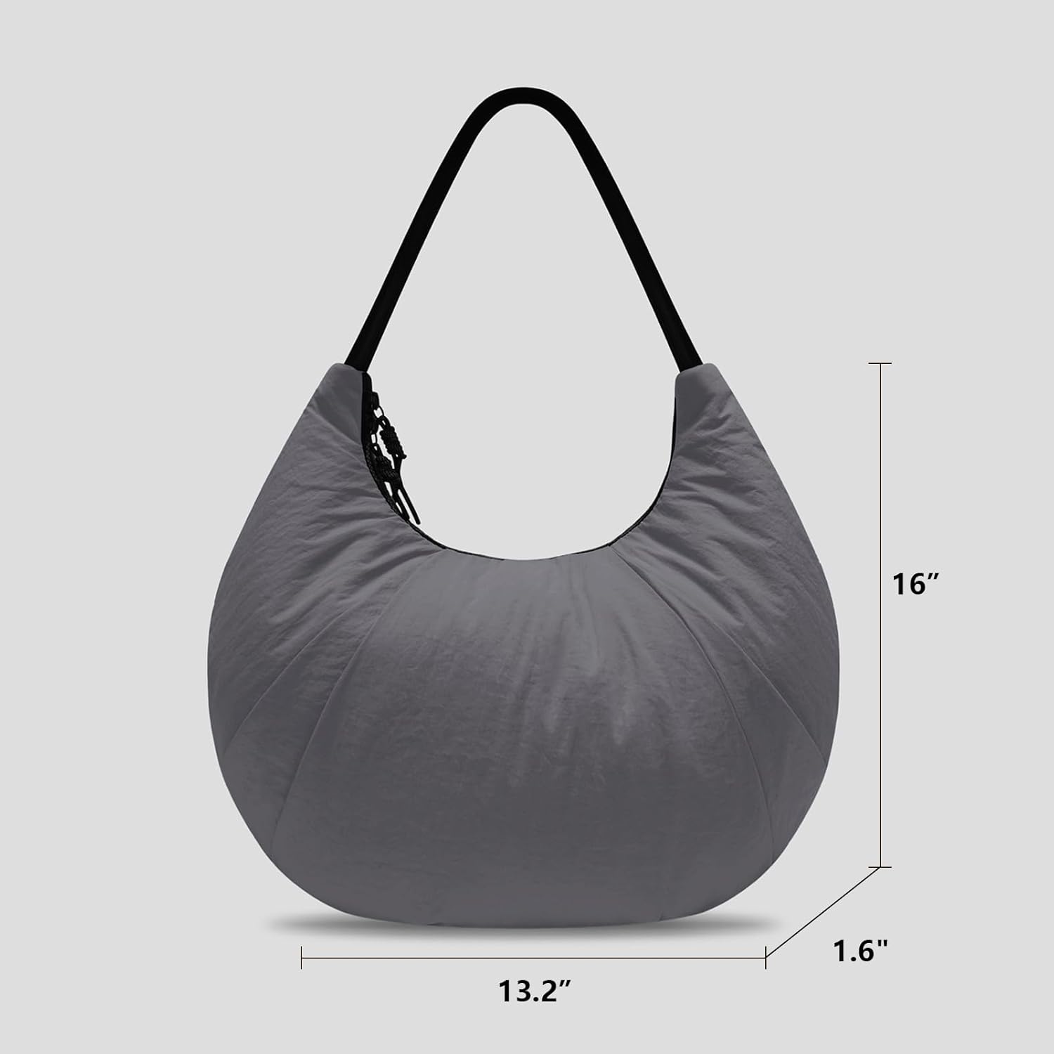 altiland Water Repellent Casual Shoulder Loop Bag for Women with Zipper, Gym Work Dance Yoga Bag for Sport, Travel