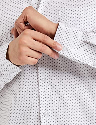 Image of Diverse Men's Cotton Printed Full Sleeve Regular Formal Shirt